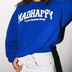 madhappy BLACK crew neck
